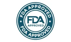 Seal reading FDA Approved
