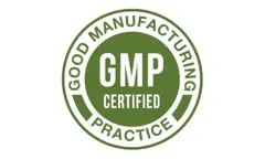 Seal reading GMP Certified